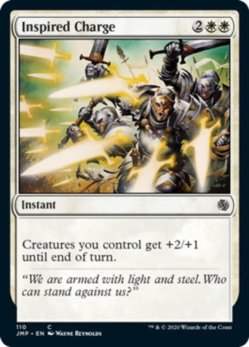 Inspired Charge - Jumpstart - English - NM - MTG