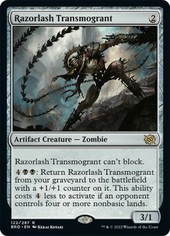 Razorlash Transmogrant - The Brothers' War - English - NM - MTG