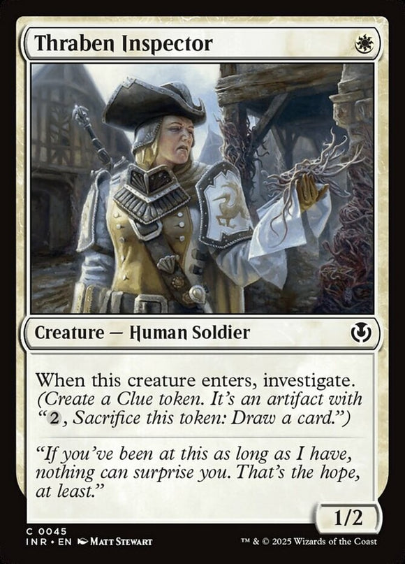 Thraben Inspector - Innistrad Remastered - English - NM - MTG