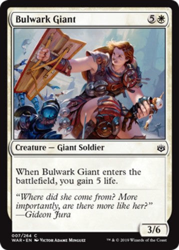 Bulwark Giant - War Of The Spark - English - NM - MTG