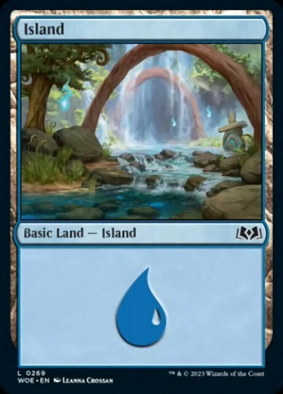 Island (0269) - Wilds of Eldraine - English - NM - MTG