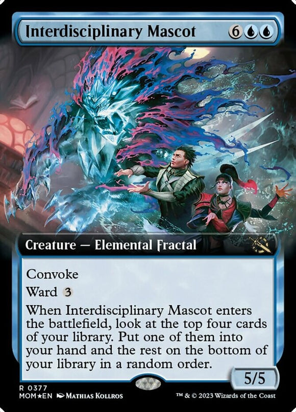 Interdisciplinary Mascot - Extended Art - March of the Machines - English - NM -