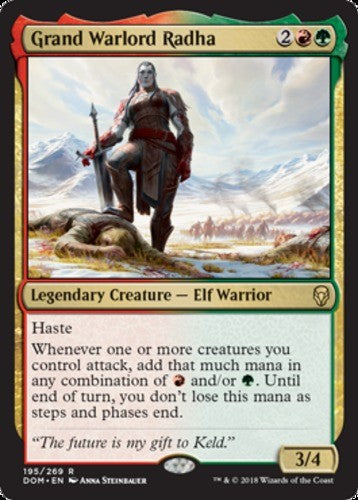 Grand Warlord Radha - Dominaria - English - NM - MTG