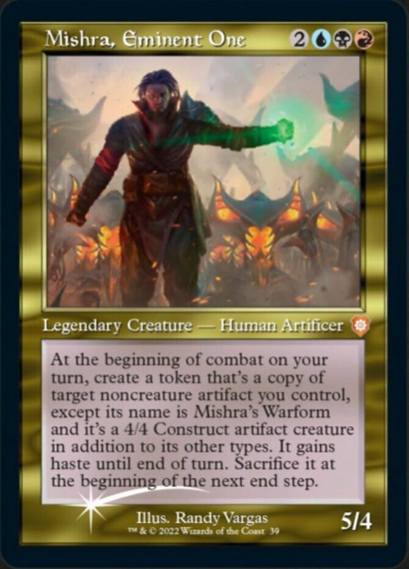 Mishra, Eminent One - Commander: The Brothers' War - English - NM - MTG