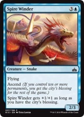 Spire Winder - Rivals of Ixalan - English - NM - MTG