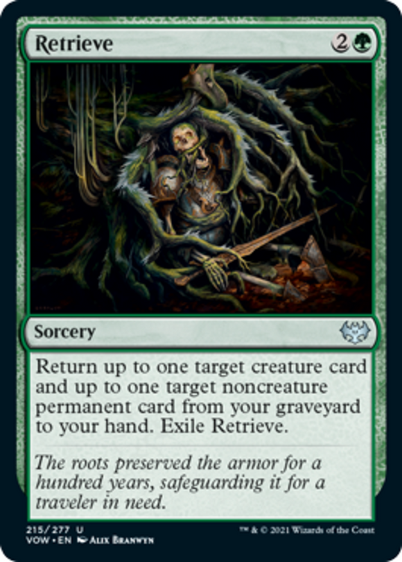 Retrieve - Innistrad: Crimson Vow - English - NM - MTG