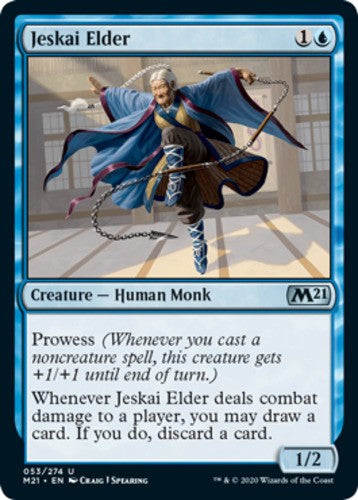 Jeskai Elder - Core Set 2021 (M21) - English - NM - MTG