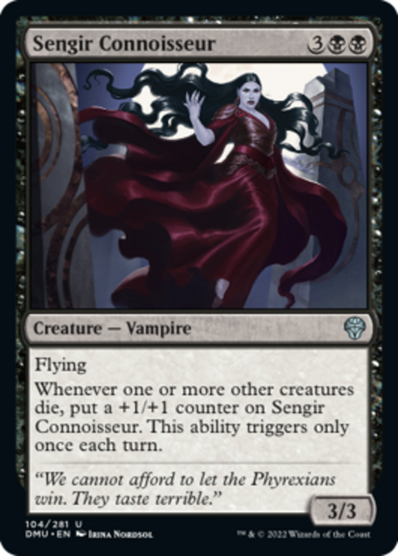 Sengir Connoisseur - Dominaria United - English - NM - MTG