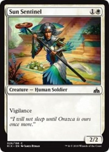 Sun Sentinel - Rivals of Ixalan - English - NM - MTG