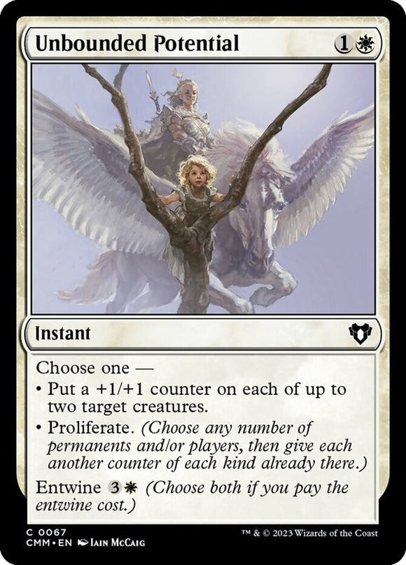 Unbounded Potential - Commander Masters - English - NM - MTG