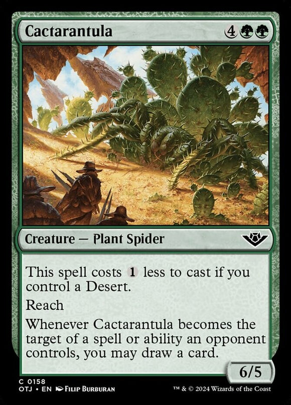 Cactarantula - Outlaws of Thunder Junction - English - NM - MTG