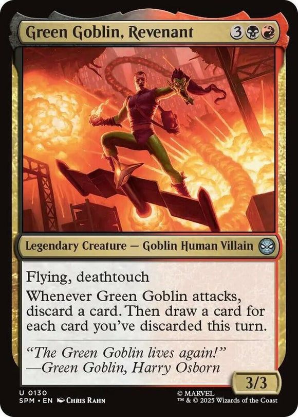 Green Goblin, Revenant - Marvel's Spider-Man - English - NM - MTG