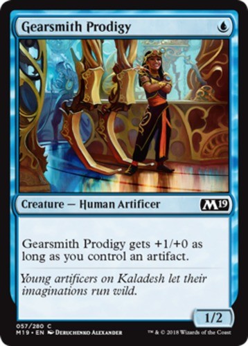 Gearsmith Prodigy - Core Set 2019 (M19) - English - NM - MTG