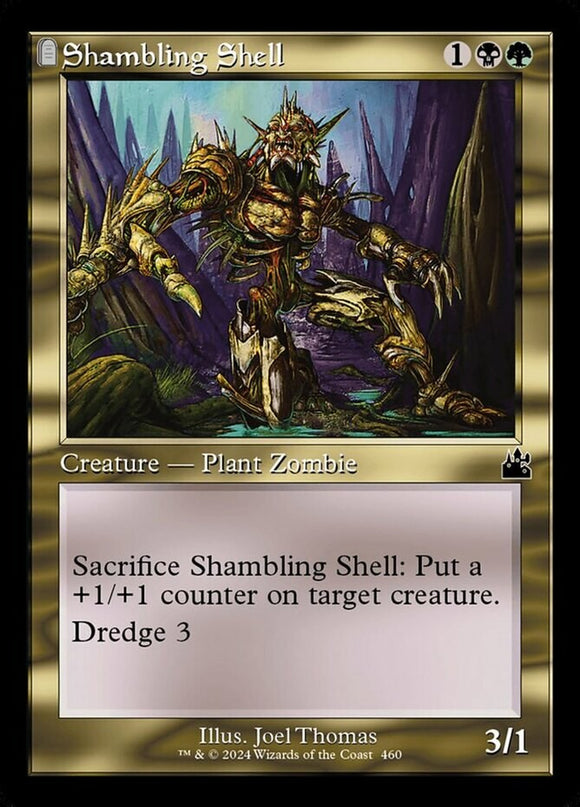 Shambling Shell - Retro Frame - Ravnica Remastered - English - NM - MTG