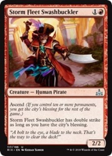 Storm Fleet Swashbuckler - Rivals of Ixalan - English - NM - MTG