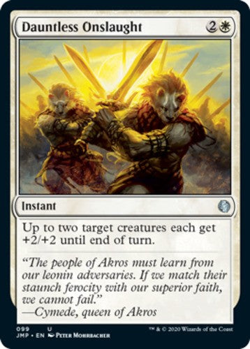 Dauntless Onslaught - Jumpstart - English - NM - MTG