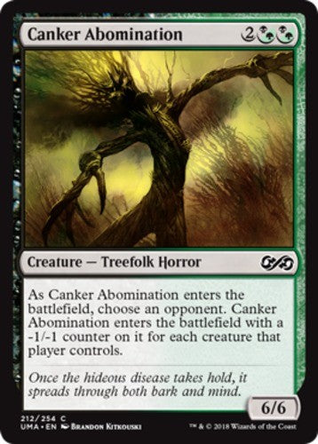 Canker Abomination - Ultimate Masters - English - NM - MTG