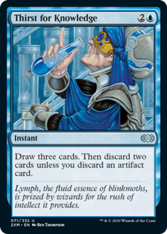 Thirst for Knowledge - Double Masters - English - NM - MTG