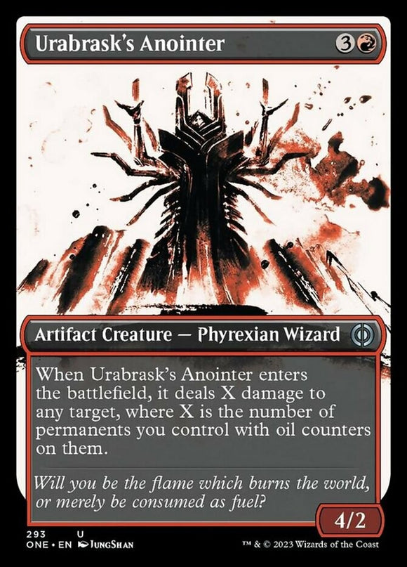 Urabrask's Anointer - Showcase - Phyrexia: All Will Be One - English - NM - MTG
