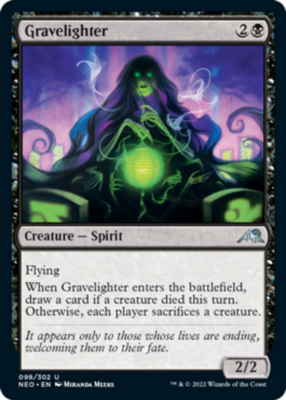 Gravelighter - Kamigawa: Neon Dynasty - English - NM - MTG