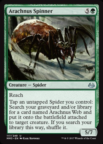 Arachnus Spinner - Modern Masters 2017 - English - NM - MTG