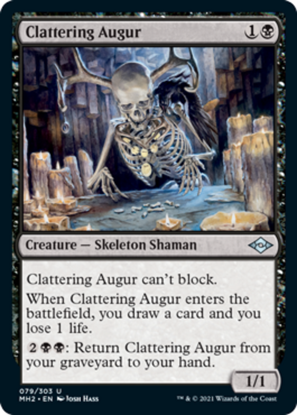 Clattering Augur - Modern Horizons 2 - English - NM - MTG