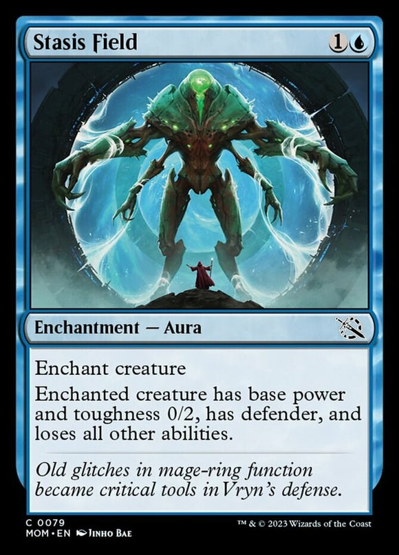 Stasis Field - March of the Machines - English - NM - MTG