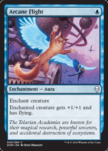 Arcane Flight - Dominaria - English - NM - MTG
