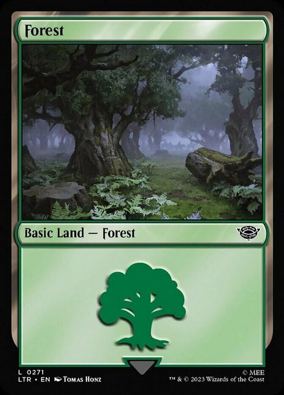 Forest (0271) - Lord of the Rings - English - NM - MTG
