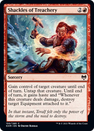 Shackles of Treachery - Kaldheim - English - NM - MTG