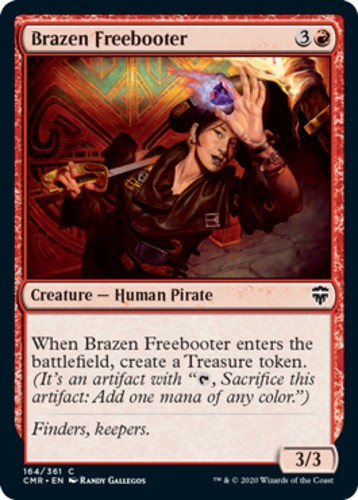 Brazen Freebooter - Commander Legends - English - NM - MTG
