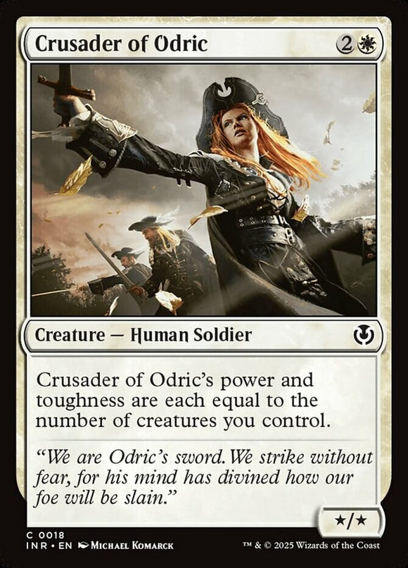Crusader of Odric - Innistrad Remastered - English - NM - MTG