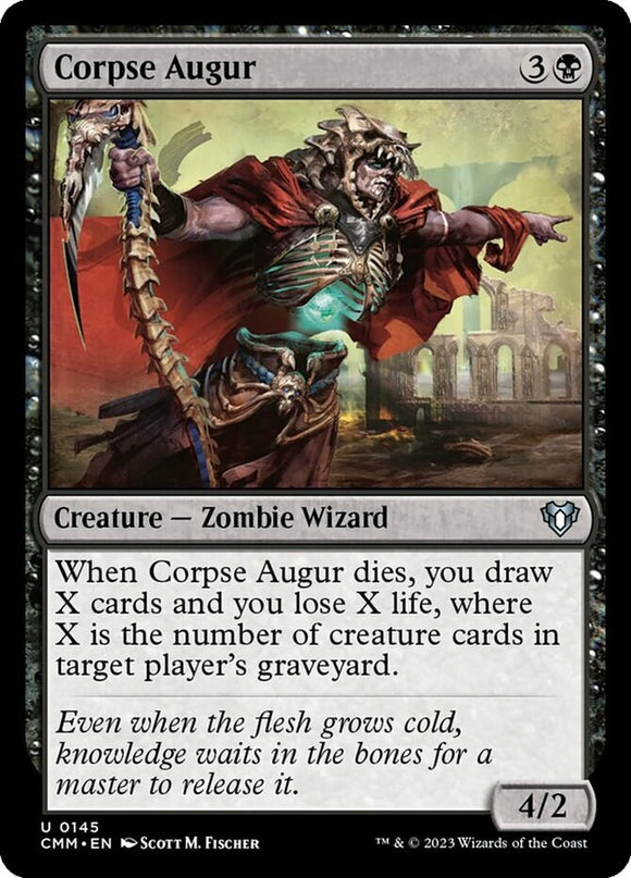 Corpse Augur - Commander Masters - English - NM - MTG
