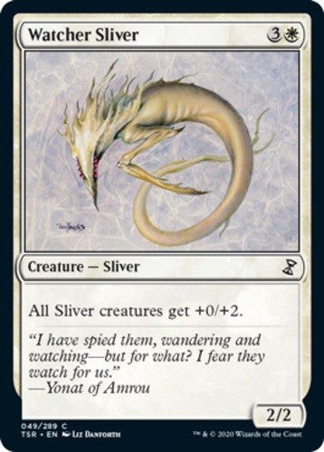 Watcher Sliver - Time Spiral Remastered - English - NM - MTG