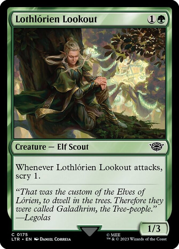 Lothlorien Lookout - Lord of the Rings - English - NM - MTG