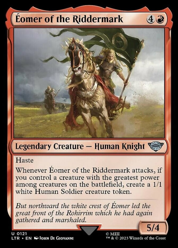 Eomer of the Riddermark - Lord of the Rings - English - NM - MTG