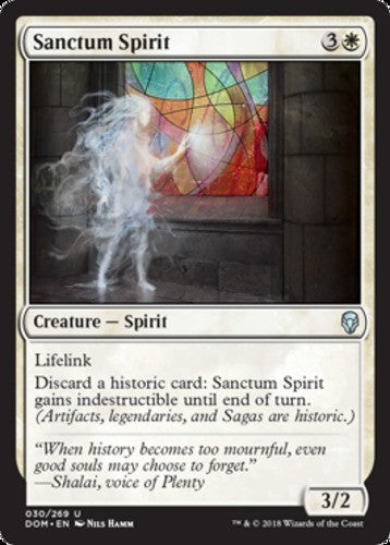 Sanctum Spirit - Dominaria - English - NM - MTG