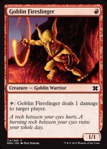 Goblin Fireslinger - Modern Masters 2015 - English - NM - MTG