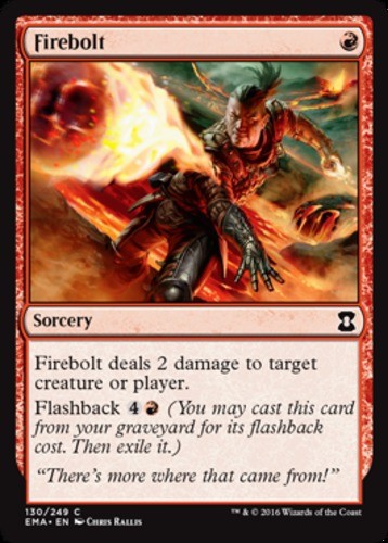Firebolt - Eternal Masters - English - NM - MTG