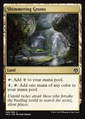 Shimmering Grotto - Iconic Masters - English - NM - MTG