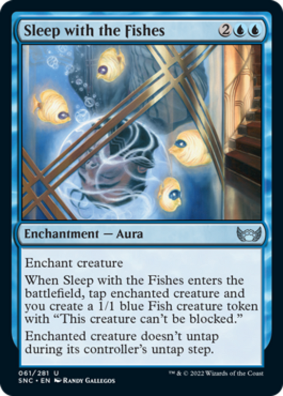 Sleep with the Fishes - Streets of New Capenna - English - NM - MTG