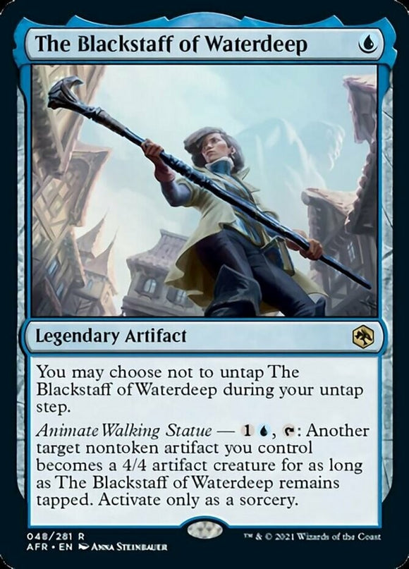 The Blackstaff of Waterdeep - Forgotten Realms - English - NM - MTG