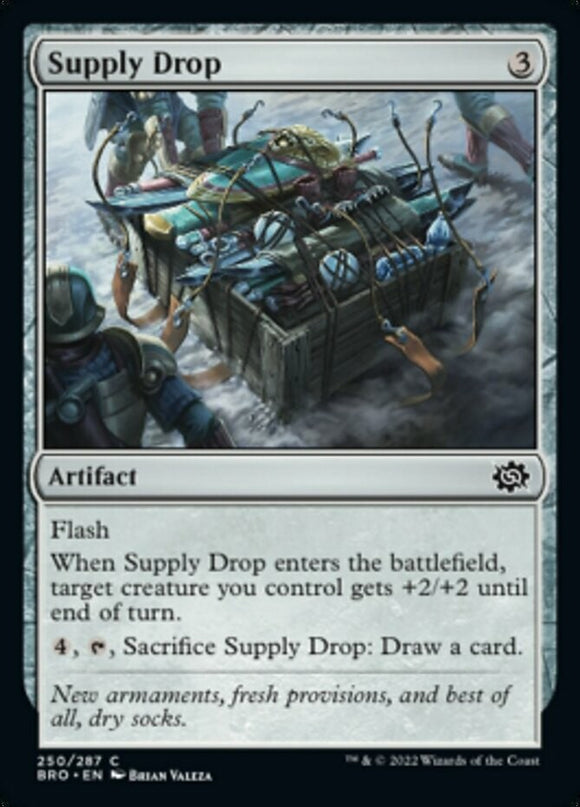Supply Drop - The Brothers' War - English - NM - MTG