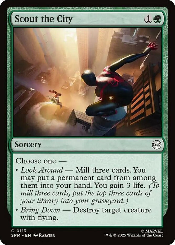 Scout the City - Marvel's Spider-Man - English - NM - MTG