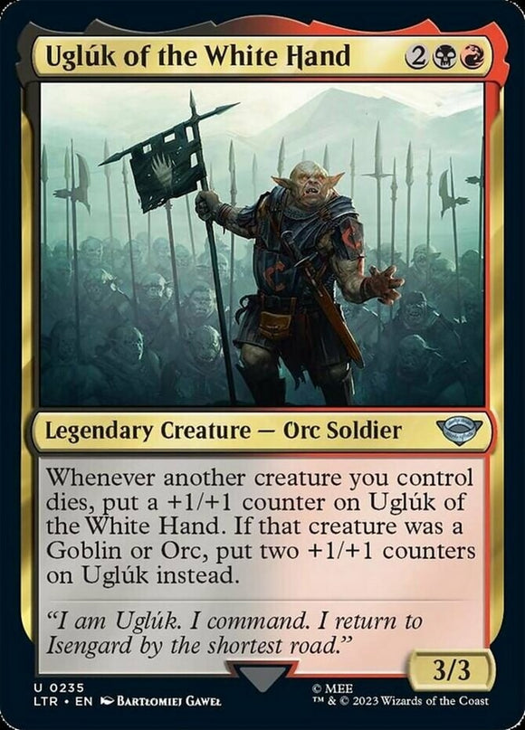 Ugluk of the White Hand - Lord of the Rings - English - NM - MTG