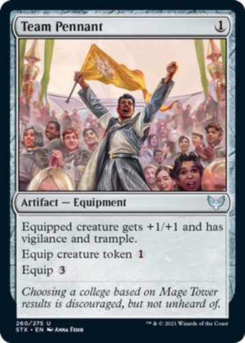 Team Pennant - Strixhaven: School of Mages - English - NM - MTG