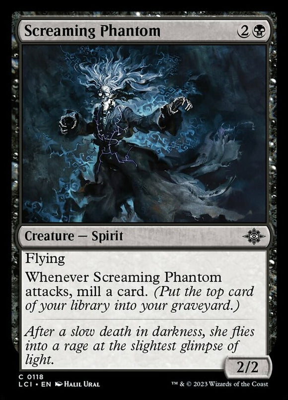 Screaming Phantom - Lost Caverns of Ixalan - English - NM - MTG
