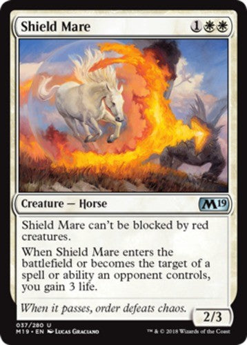 Shield Mare - Core Set 2019 (M19) - English - NM - MTG
