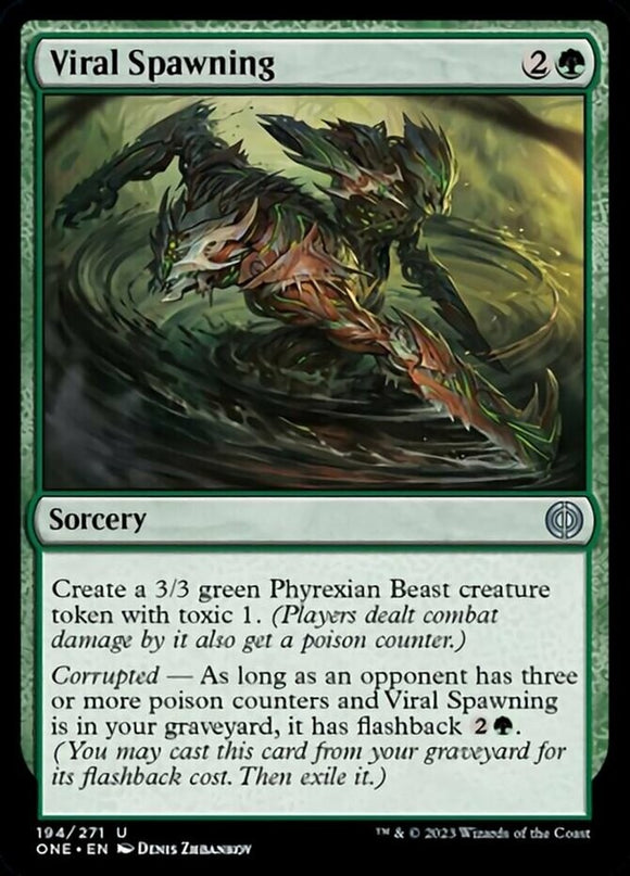Viral Spawning - Phyrexia: All Will Be One - English - NM - MTG