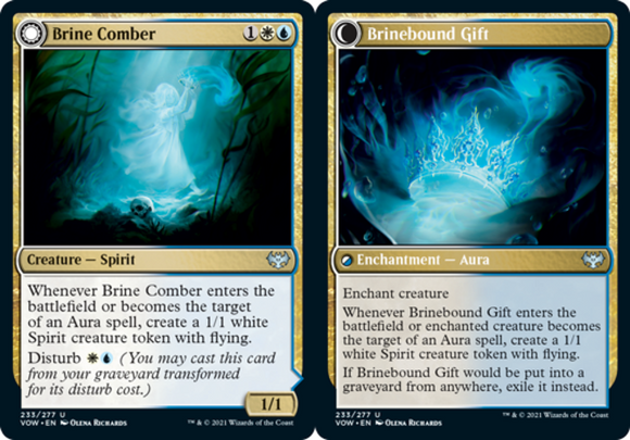 Brine Comber // Brinebound Gift - Innistrad: Crimson Vow - English - NM - MTG